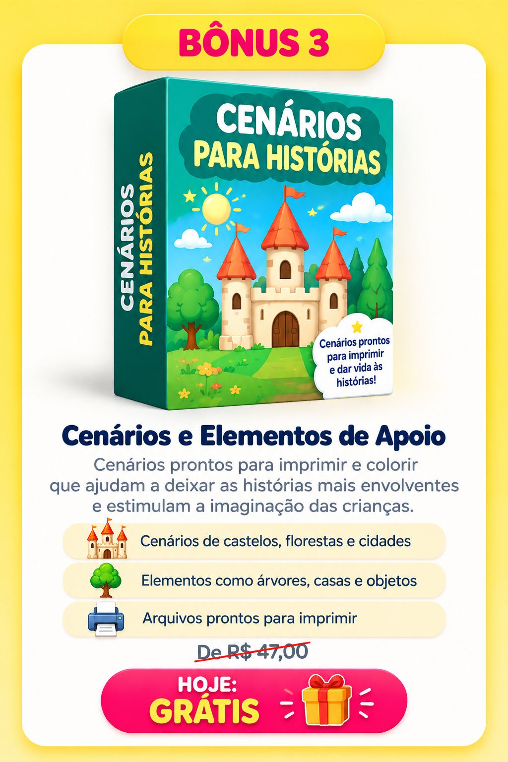 Bônus Cenários e Elementos de Apoio